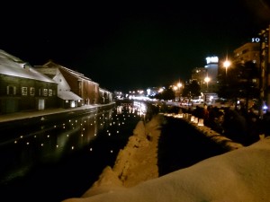 小樽運河夜景